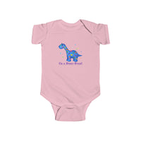 DINO-BUDDIES® - I'm a Dino-Star® with Patches (Apatosaurus) - Infant Fine Jersey Bodysuit