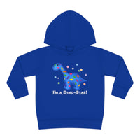 DINO-BUDDIES® - I'm a Dino-Star® with Patches (Apatosaurus) - Toddler Pullover Fleece Hoodie
