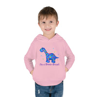 DINO-BUDDIES® - I'm a Dino-Star® with Patches (Apatosaurus) - Toddler Pullover Fleece Hoodie