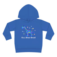DINO-BUDDIES® - I'm a Dino-Star® with Patches (Apatosaurus) - Toddler Pullover Fleece Hoodie