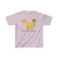 DINO-BUDDIES® - I'm a Dino-Star!® with Rollo (Apatosaurus) - Cute Dinosaur T-Shirt Youth