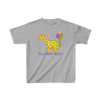 DINO-BUDDIES® - I'm a Dino-Star!® with Rollo (Apatosaurus) - Cute Dinosaur T-Shirt Youth