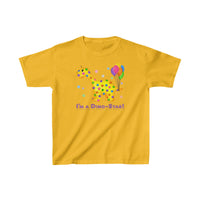 DINO-BUDDIES® - I'm a Dino-Star!® with Rollo (Apatosaurus) - Cute Dinosaur T-Shirt Youth