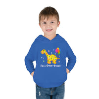 DINO-BUDDIES® - I'm a Dino-Star® with Rollo (Apatosaurus) - Toddler Pullover Fleece Hoodie