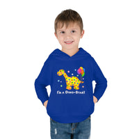 DINO-BUDDIES® - I'm a Dino-Star® with Rollo (Apatosaurus) - Toddler Pullover Fleece Hoodie