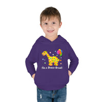 DINO-BUDDIES® - I'm a Dino-Star® with Rollo (Apatosaurus) - Toddler Pullover Fleece Hoodie