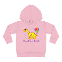 DINO-BUDDIES® - I'm a Dino-Star® with Rollo (Apatosaurus) - Toddler Pullover Fleece Hoodie