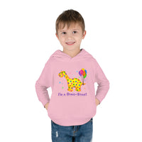 DINO-BUDDIES® - I'm a Dino-Star® with Rollo (Apatosaurus) - Toddler Pullover Fleece Hoodie