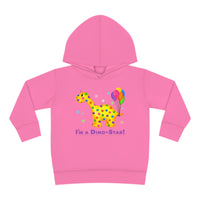 DINO-BUDDIES® - I'm a Dino-Star® with Rollo (Apatosaurus) - Toddler Pullover Fleece Hoodie
