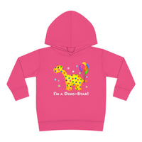 DINO-BUDDIES® - I'm a Dino-Star® with Rollo (Apatosaurus) - Toddler Pullover Fleece Hoodie