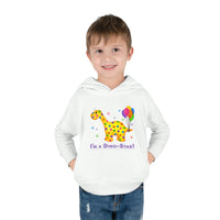 DINO-BUDDIES® - I'm a Dino-Star® with Rollo (Apatosaurus) - Toddler Pullover Fleece Hoodie