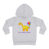 DINO-BUDDIES® - I'm a Dino-Star® with Rollo (Apatosaurus) - Toddler Pullover Fleece Hoodie