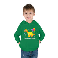 DINO-BUDDIES® - I'm a Dino-Star® with Rollo (Apatosaurus) - Toddler Pullover Fleece Hoodie