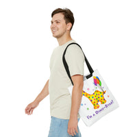 DINO-BUDDIES® - I'm a Dino-Star!® with Rollo (Apatosaurus) - Tote Bag (Gusseted)