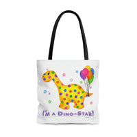 DINO-BUDDIES® - I'm a Dino-Star!® with Rollo (Apatosaurus) - Tote Bag (Gusseted)