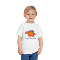 DINO-BUDDIES® - I'm a Dino-Star!® with Stanley (Stegosaurus) - Cute Dinosaur T-Shirt Toddler