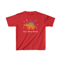 DINO-BUDDIES® - I'm a Dino-Star!® with Stanley (Stegosaurus) - Cute Dinosaur T-Shirt Youth