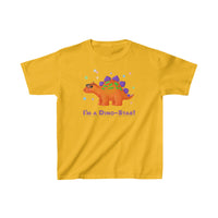 DINO-BUDDIES® - I'm a Dino-Star!® with Stanley (Stegosaurus) - Cute Dinosaur T-Shirt Youth