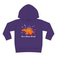DINO-BUDDIES® - I'm a Dino-Star® with Stanley (Stegosaurus) - Toddler Pullover Fleece Hoodie