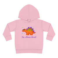 DINO-BUDDIES® - I'm a Dino-Star® with Stanley (Stegosaurus) - Toddler Pullover Fleece Hoodie