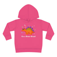DINO-BUDDIES® - I'm a Dino-Star® with Stanley (Stegosaurus) - Toddler Pullover Fleece Hoodie