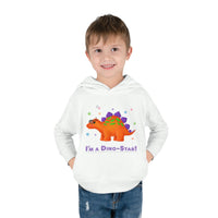 DINO-BUDDIES® - I'm a Dino-Star® with Stanley (Stegosaurus) - Toddler Pullover Fleece Hoodie