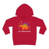 DINO-BUDDIES® - I'm a Dino-Star® with Stanley (Stegosaurus) - Toddler Pullover Fleece Hoodie