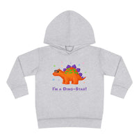 DINO-BUDDIES® - I'm a Dino-Star® with Stanley (Stegosaurus) - Toddler Pullover Fleece Hoodie