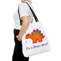 DINO-BUDDIES® - I'm a Dino-Star!® with Stanley (Stegosaurus) - Tote Bag (Gusseted)