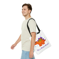 DINO-BUDDIES® - I'm a Dino-Star!® with Stanley (Stegosaurus) - Tote Bag (Gusseted)