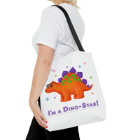 DINO-BUDDIES® - I'm a Dino-Star!® with Stanley (Stegosaurus) - Tote Bag (Gusseted)