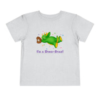 DINO-BUDDIES® - I'm a Dino-Star!® with Trey (Triceratops) - Cute Dinosaur T-Shirt Toddler