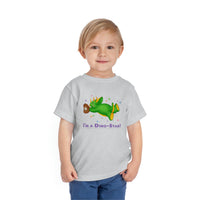 DINO-BUDDIES® - I'm a Dino-Star!® with Trey (Triceratops) - Cute Dinosaur T-Shirt Toddler