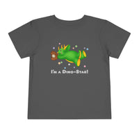 DINO-BUDDIES® - I'm a Dino-Star!® with Trey (Triceratops) - Cute Dinosaur T-Shirt Toddler