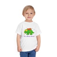 DINO-BUDDIES® - I'm a Dino-Star!® with Trey (Triceratops) - Cute Dinosaur T-Shirt Toddler