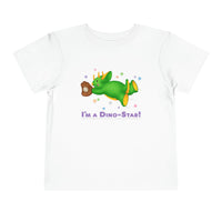 DINO-BUDDIES® - I'm a Dino-Star!® with Trey (Triceratops) - Cute Dinosaur T-Shirt Toddler