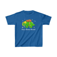 DINO-BUDDIES® - I'm a Dino-Star!® with Trey (Triceratops) - Cute Dinosaur T-Shirt Youth