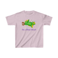 DINO-BUDDIES® - I'm a Dino-Star!® with Trey (Triceratops) - Cute Dinosaur T-Shirt Youth