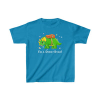 DINO-BUDDIES® - I'm a Dino-Star!® with Trey (Triceratops) - Cute Dinosaur T-Shirt Youth