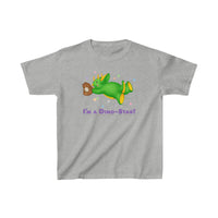 DINO-BUDDIES® - I'm a Dino-Star!® with Trey (Triceratops) - Cute Dinosaur T-Shirt Youth