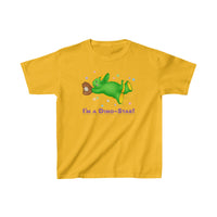 DINO-BUDDIES® - I'm a Dino-Star!® with Trey (Triceratops) - Cute Dinosaur T-Shirt Youth