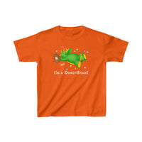 DINO-BUDDIES® - I'm a Dino-Star!® with Trey (Triceratops) - Cute Dinosaur T-Shirt Youth