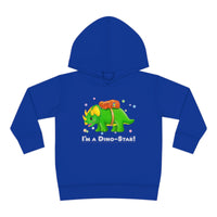 DINO-BUDDIES® - I'm a Dino-Star® with Trey (Triceratops)- Toddler Pullover Fleece Hoodie