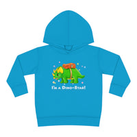 DINO-BUDDIES® - I'm a Dino-Star® with Trey (Triceratops)- Toddler Pullover Fleece Hoodie