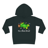 DINO-BUDDIES® - I'm a Dino-Star® with Trey (Triceratops) - Toddler Pullover Fleece Hoodie