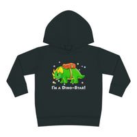 DINO-BUDDIES® - I'm a Dino-Star® with Trey (Triceratops)- Toddler Pullover Fleece Hoodie