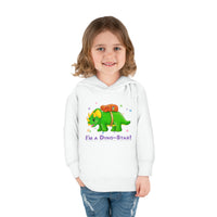 DINO-BUDDIES® - I'm a Dino-Star® with Trey (Triceratops)- Toddler Pullover Fleece Hoodie
