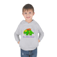 DINO-BUDDIES® - I'm a Dino-Star® with Trey (Triceratops)- Toddler Pullover Fleece Hoodie