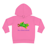 DINO-BUDDIES® - I'm a Dino-Star® with Trey (Triceratops) - Toddler Pullover Fleece Hoodie