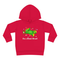 DINO-BUDDIES® - I'm a Dino-Star® with Trey (Triceratops) - Toddler Pullover Fleece Hoodie